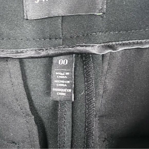 White House Black Market The Skinny Pants Leggings Black Size 00 - Picture 8 of 8